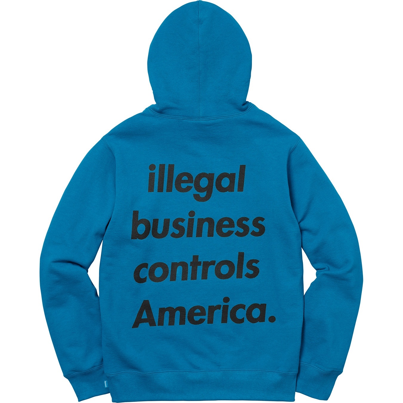 Illegal Business Hooded Sweatshirt view 15